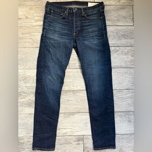 rag & bone Men's Skinny Jeans - Dark Blue